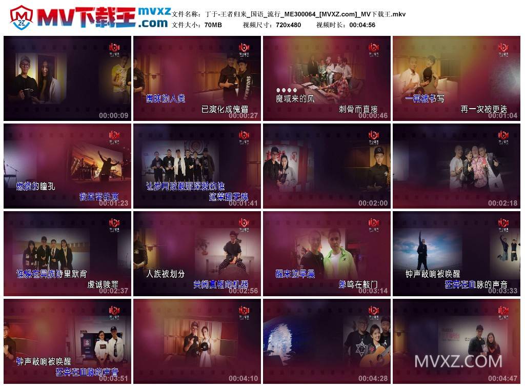 丁于-王者归来_国语_流行_ME300064